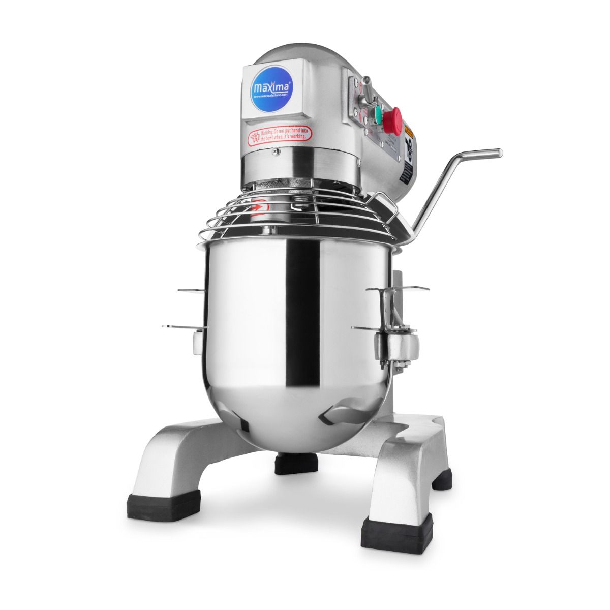 Mixer planétaire - 10 L - jusqu'à 5 kg de pâte - 3 vitesses – Maxima 09300160