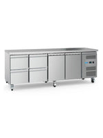 Réfrigérateur de comptoir - 223 cm - 4 portes – Maxima 09400408