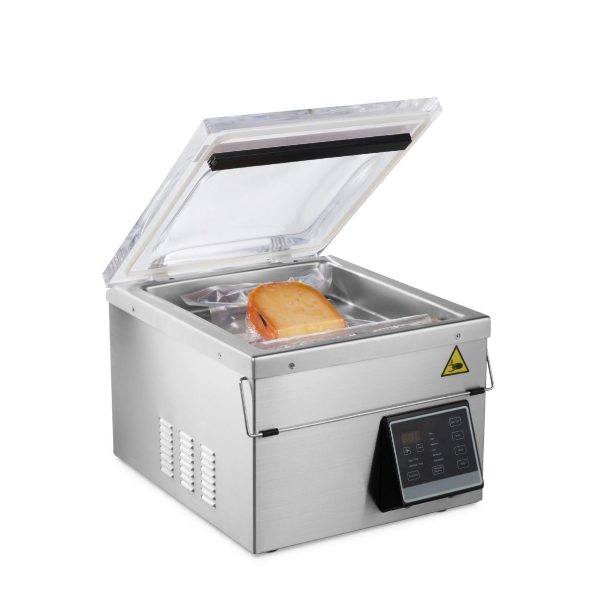 Machine à emballer sous vide - joint de 29 cm - L35 x P30 x H11 cm chambre  – Maxima 09501202
