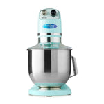 Mixer planétaire - 7 L - jusqu'à 2 kg de pâte - bleu – Maxima 09300152
