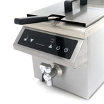 Friteuse - 8 L - 1 panier - induction - avec robinet de vidange – Maxima 09371090