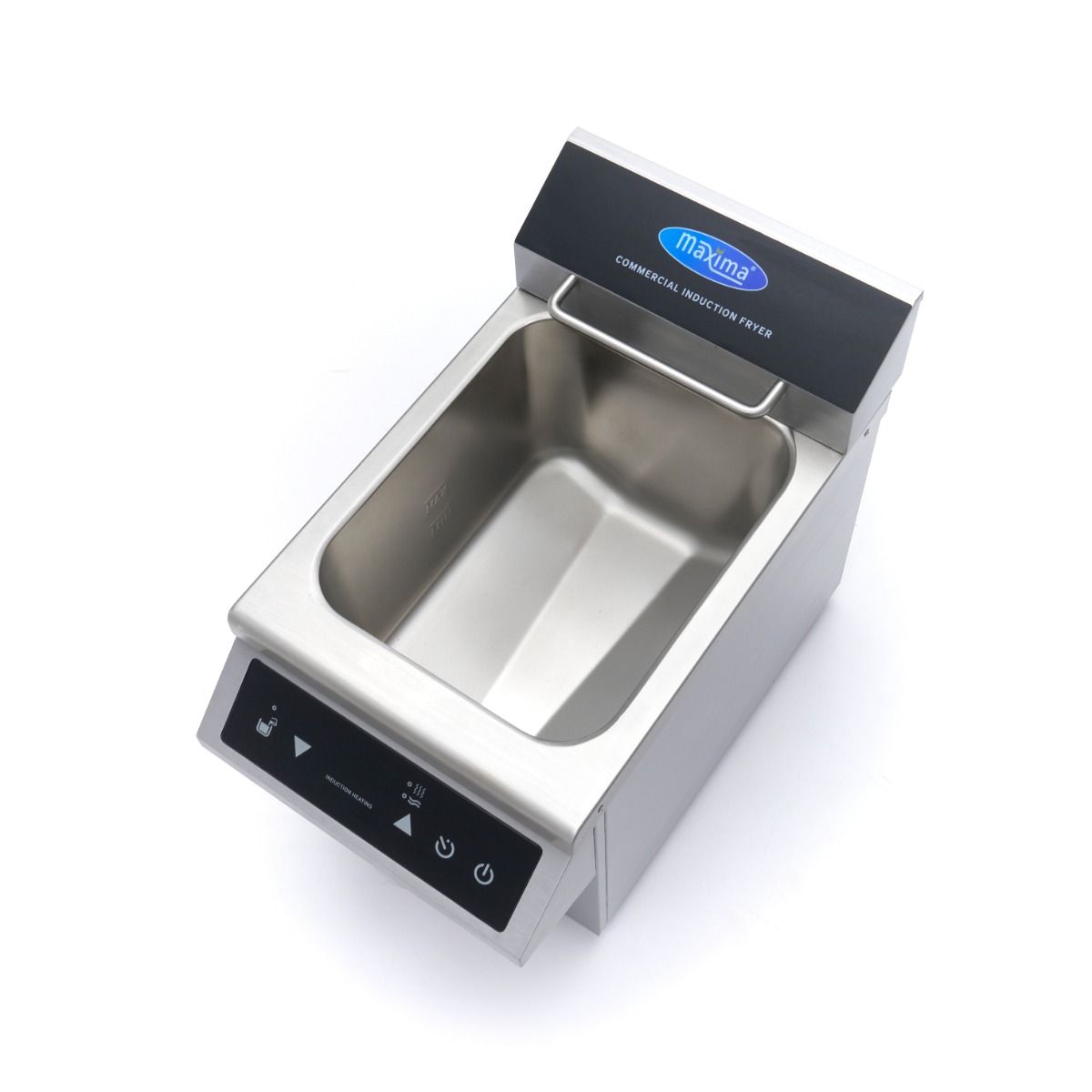 Friteuse - 8 L - 1 panier - induction - avec robinet de vidange – Maxima 09371090
