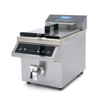 Friteuse - 8 L - 1 panier - induction - avec robinet de vidange – Maxima 09371090