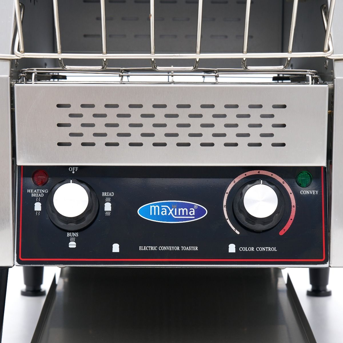 Convoyeur grille-pain - 300 tranches / h - vitesse réglable - plateau inclus – Maxima 09300056