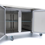 Congélateur de comptoir - 223 cm - 4 portes – Maxima 09400397