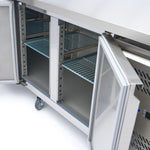 Congélateur de comptoir - 223 cm - 4 portes – Maxima 09400397