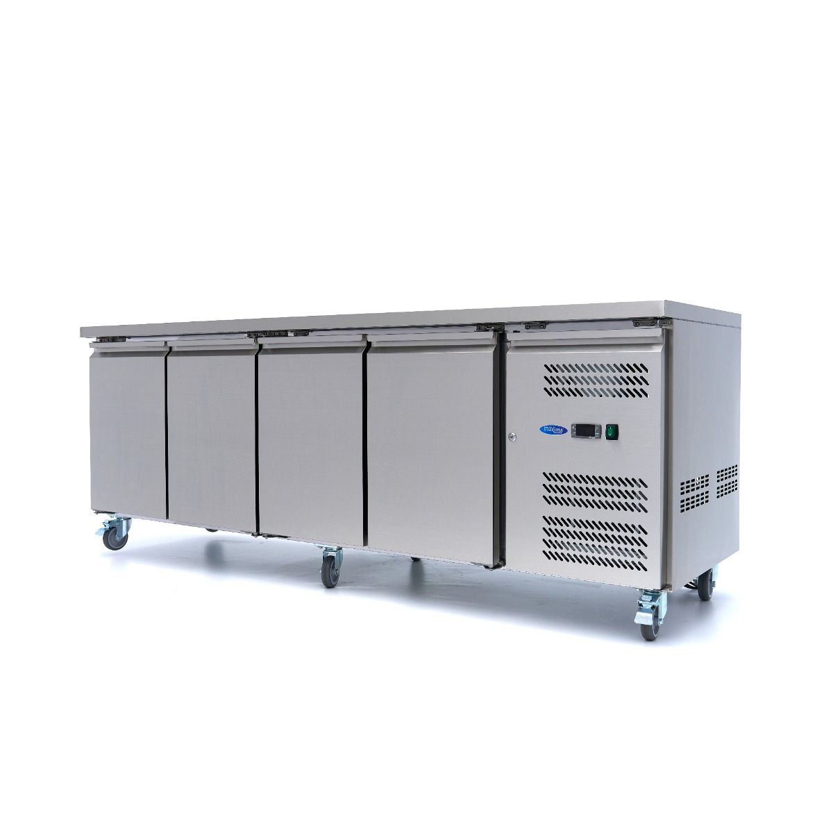 Réfrigérateur de comptoir - 223 cm - 4 portes – Maxima 09400408