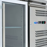 Réfrigérateur de comptoir - 180 cm - 3 portes vitrées – Maxima 09400406