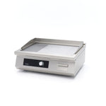 Plancha à induction 700 - lisse et rainurée - 5 000 W - double – Maxima 09371200