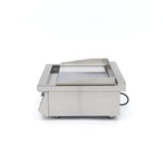 Plancha à induction 700 - lisse et rainurée - 5 000 W - double – Maxima 09371200