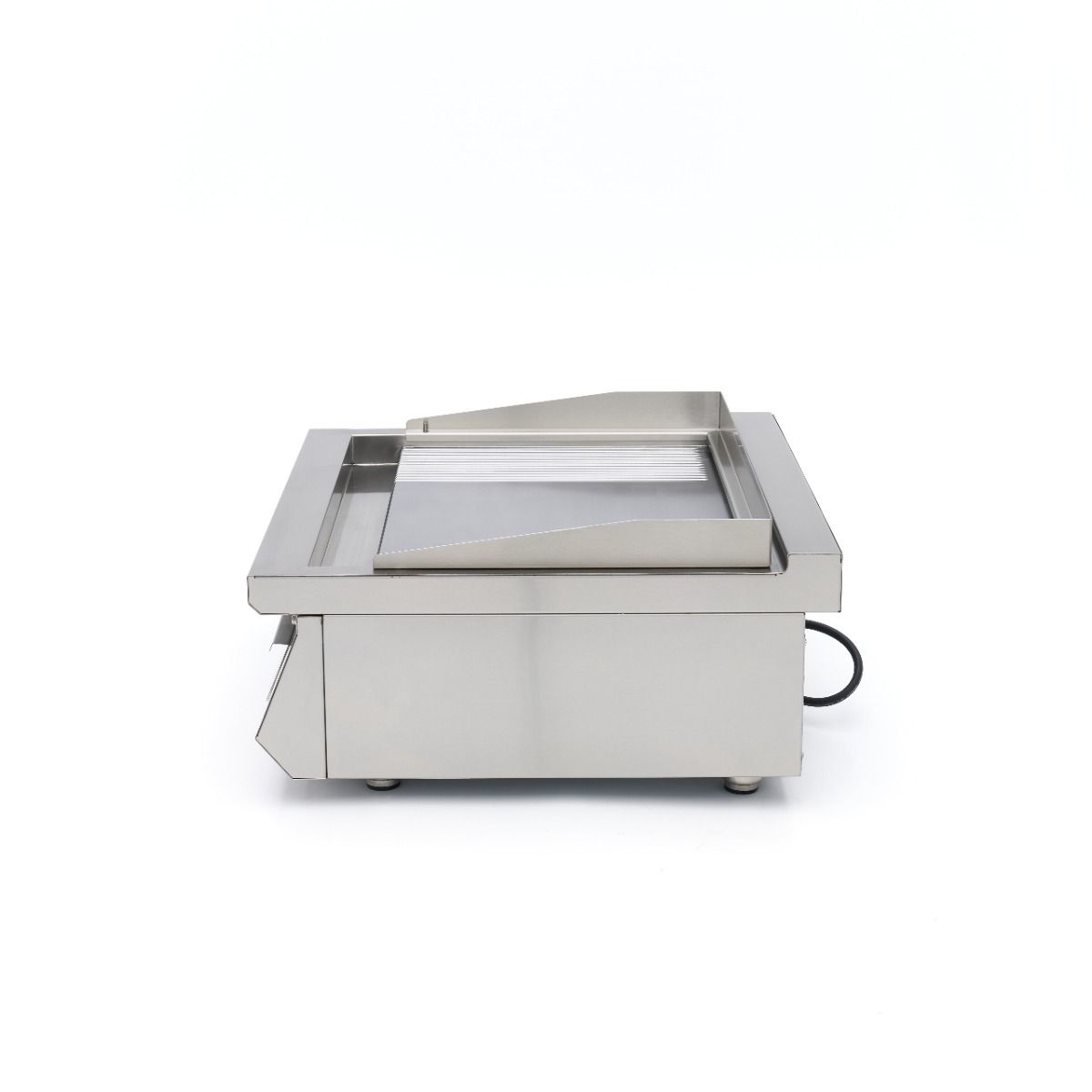 Plancha à induction 700 - lisse et rainurée - 5 000 W - double – Maxima 09371200