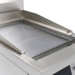Plancha à induction 700 – lisse – 5 000 W - simple – avec support – Maxima 09371150