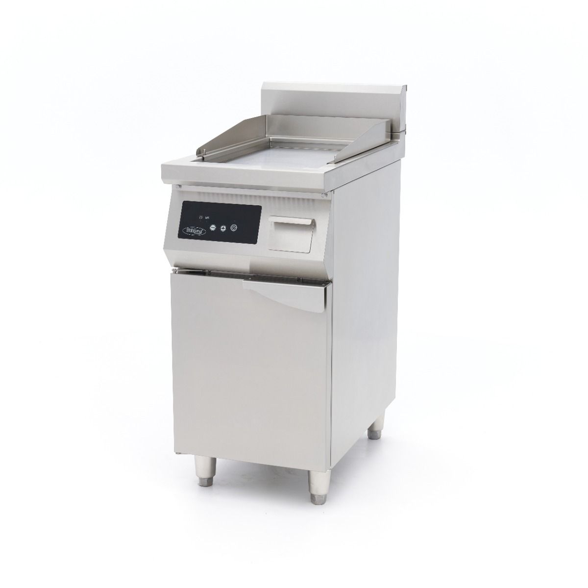 Plancha à induction 700 – lisse – 5 000 W - simple – avec support – Maxima 09371150