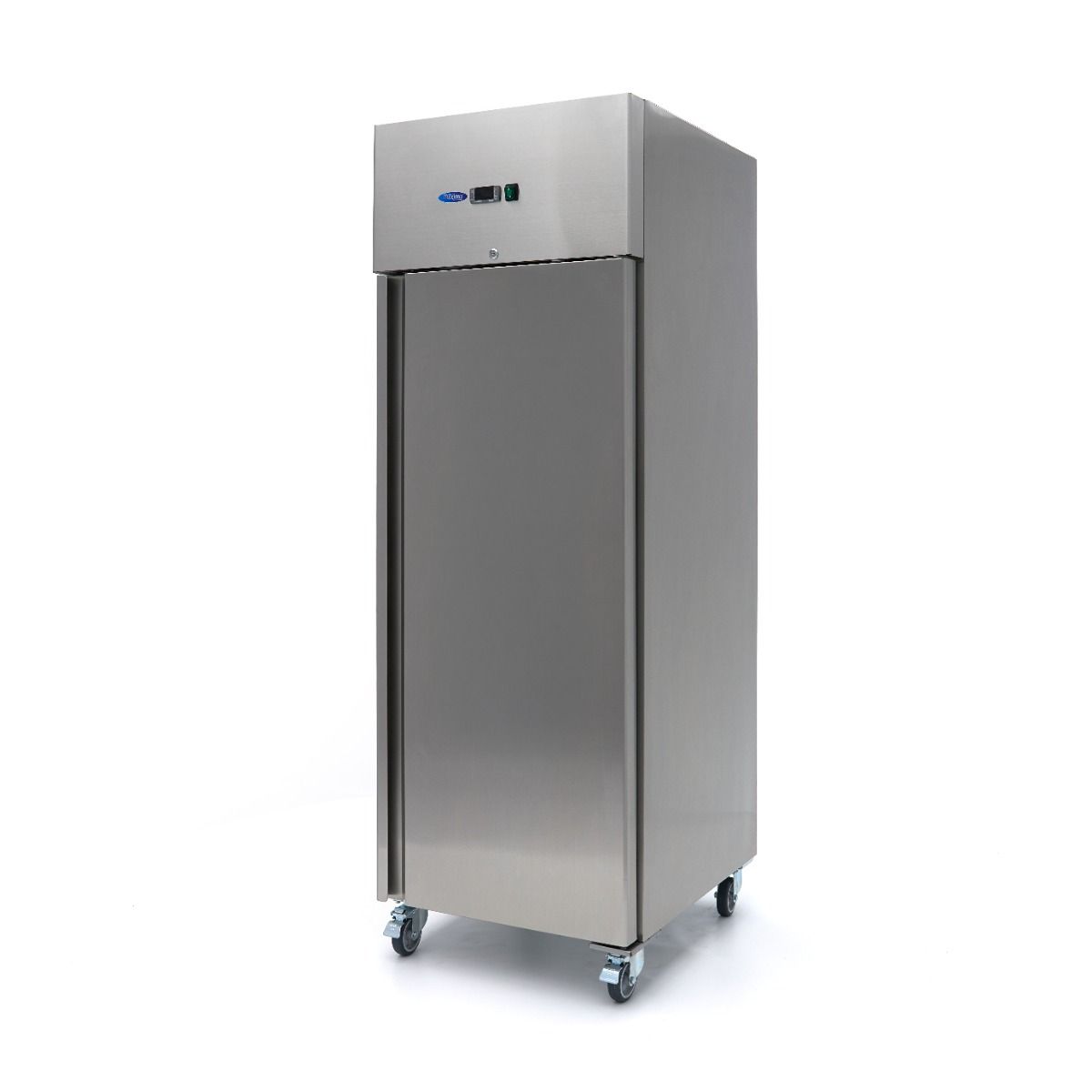 Congélateur - 400 L - 3 étagères réglables - acier inoxydable - sur roulettes – Maxima 09400136