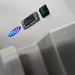 Congélateur - 1200 L - 6 étagères réglables (2/1 GN) - acier inoxydable - sur roulettes – Maxima 09400017