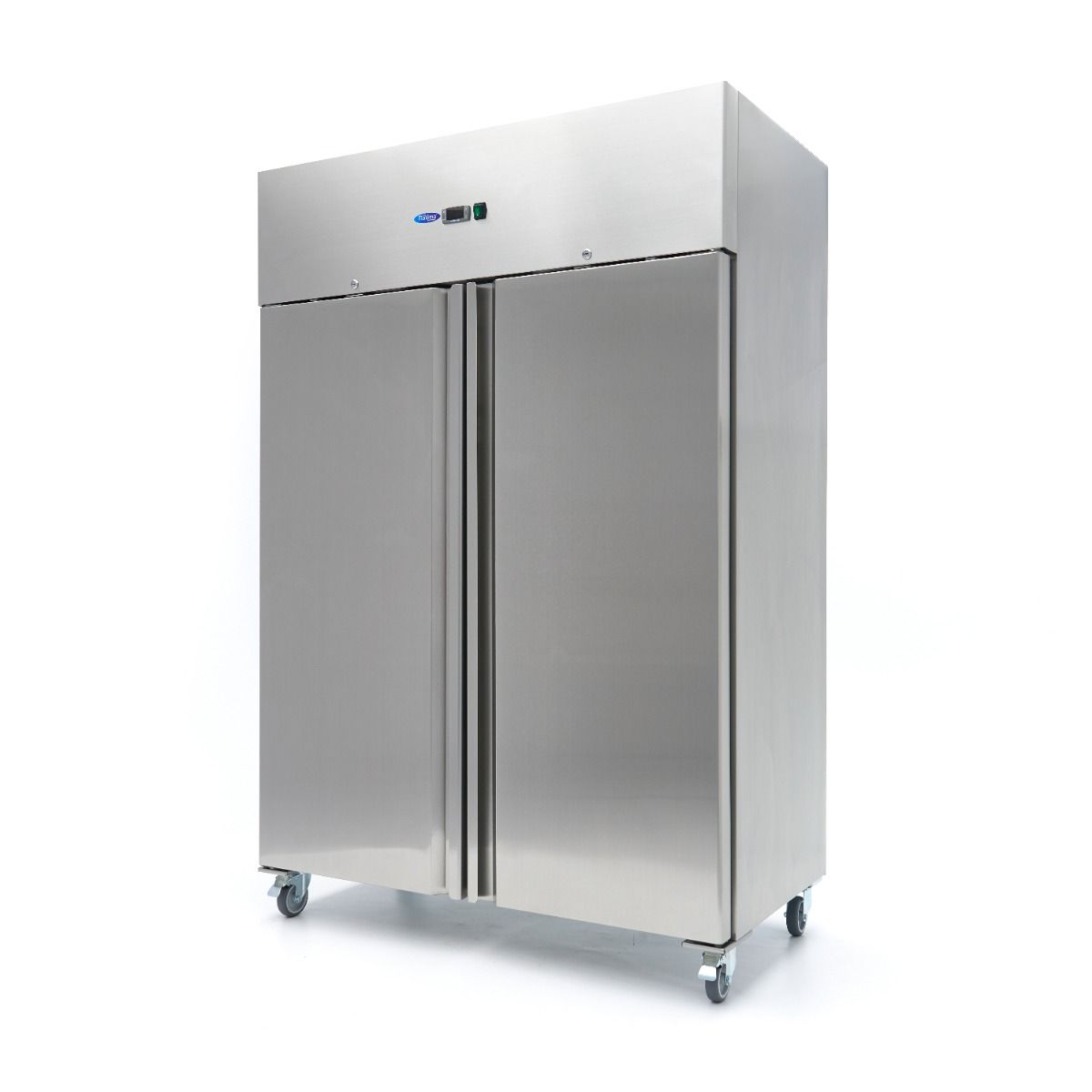 Congélateur - 800 L - 6 étagères réglables - acier inoxydable - sur roulettes – Maxima 09400043