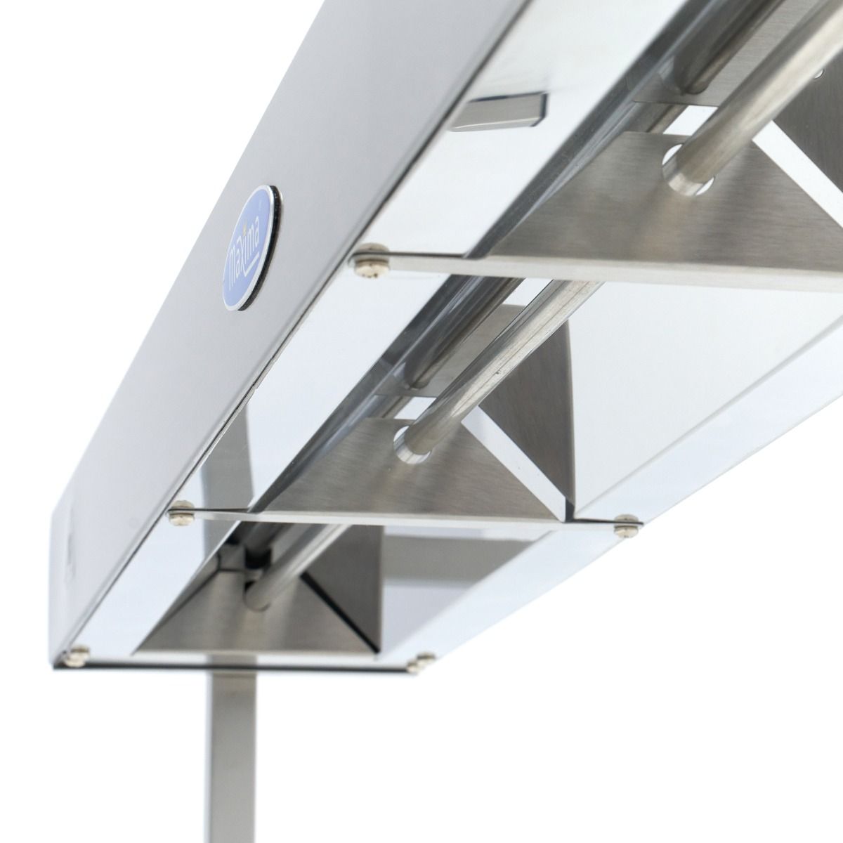 Rampe chauffante - 107 cm - adaptée à une installation au plafond et en pose libre – Maxima 09362302