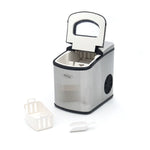 Machine à glaçons - 10-12 kg/jour - glaçons creux - refroidissement par air - argent – Maxima 09100500