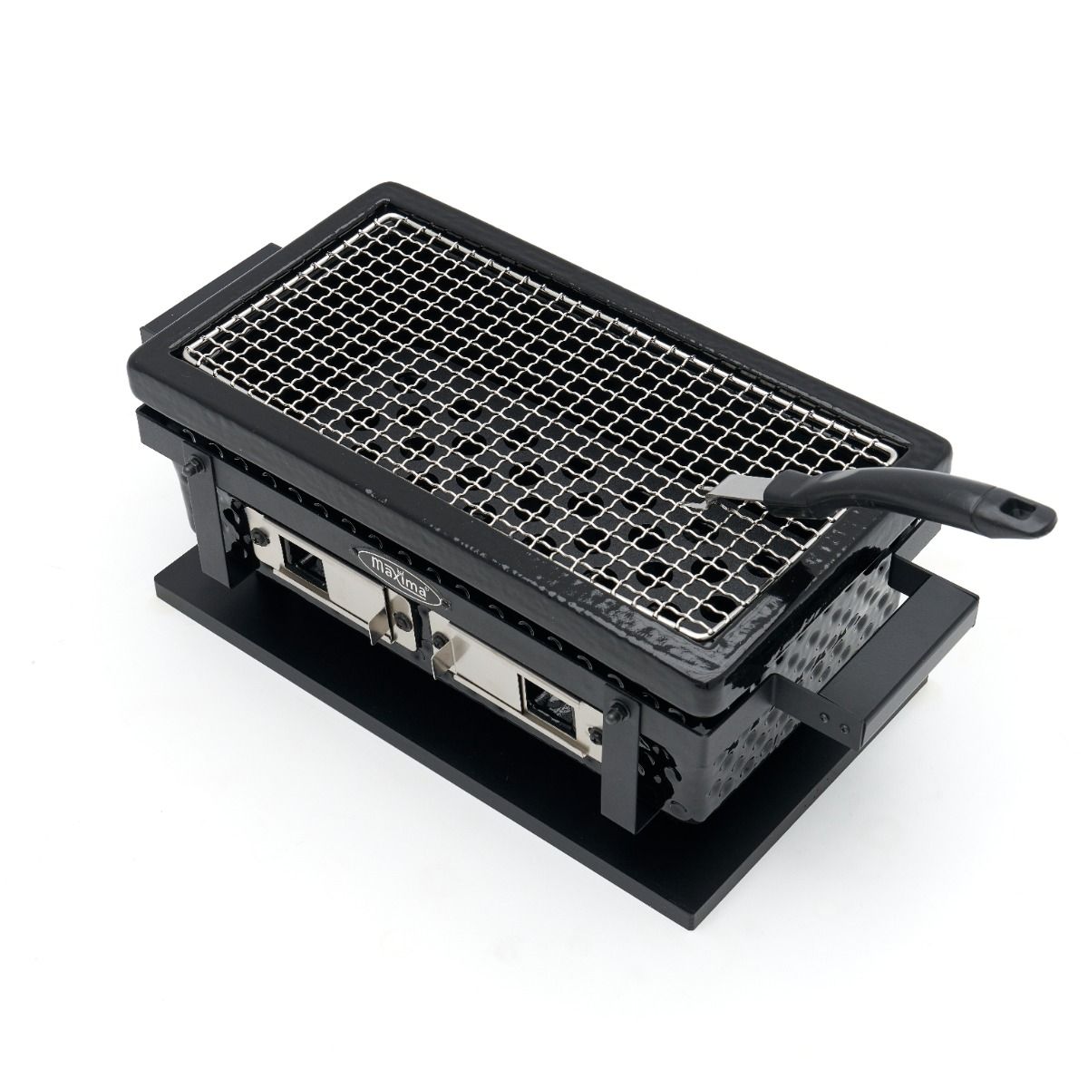 Grill Hibachi 40 x 22 cm - céramique - de table – Maxima 09378040