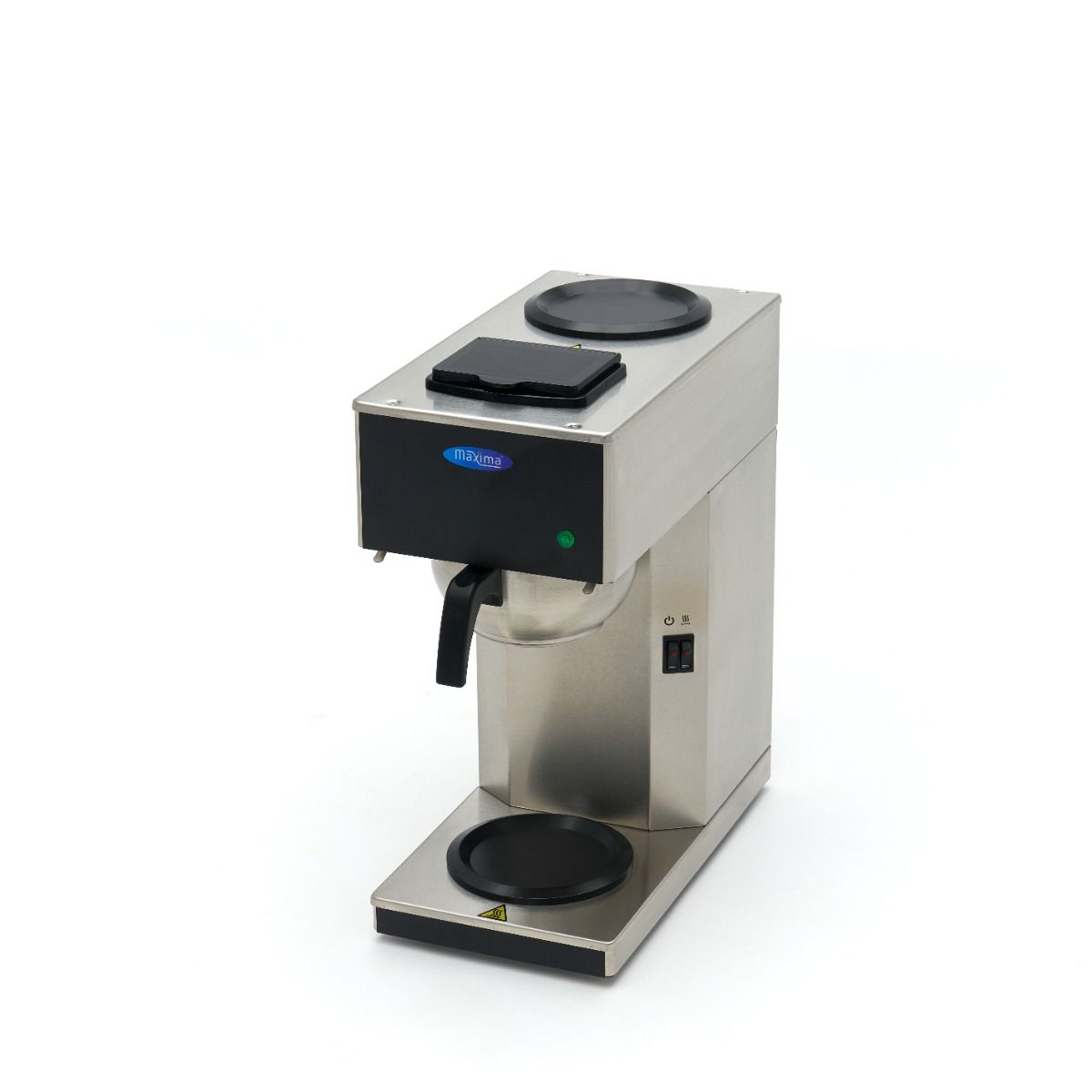 Cafetière filtre - Simple - 1,8 l - avec verseuse en verre – Maxima 09365251