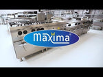 Heavy Duty plaque de gril - lisse - unité double- profondeur 70 cm - électrique – Maxima 09395051