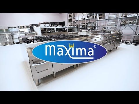Premium plaque de gril - lisse - unité double - profondeur 90 cm - gaz – Maxima 09398569