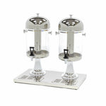 Dispensateur de boissons - 2 x 8 L - tube de refroidissement central - fonctionne sans électricité – Maxima 09300542