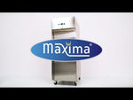 Congélateur de boulangerie - 800 L - étagères réglables - convient à 60 x 40 cm - sur roues – Maxima 09400180