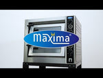 Four à pizza - s'adapte à 4 pizzas Ø30 cm - double étage – Maxima 09370030