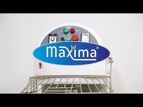 Pétrin à spirale / pétrin à pâte - 75 L - 48 kg de pâte - 2 vitesses – Maxima 09361080