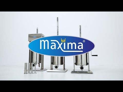Poussoir à saucisses - 10 L - verticale - incl 4 tubes de remplissage – Maxima 09300463