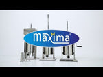 Poussoir à saucisses - 15 L - verticale - incl 4 tubes de remplissage – Maxima 09300465