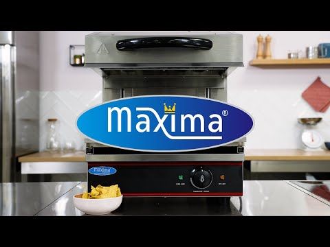 Salamandre grill - 44 x 32 cm - 2800W - avec élévateur – Maxima 09300061