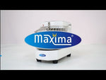 Pétrin à spirale / pétrin à pâte - 8 L - 4,5 kg de pâte - blanc – Maxima 09361008