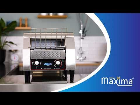 Convoyeur grille-pain - 300 tranches / h - vitesse réglable - plateau inclus – Maxima 09300056