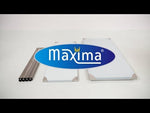 Table en acier inoxydable - 100 x 70 cm - hauteur réglable – Maxima 09364006