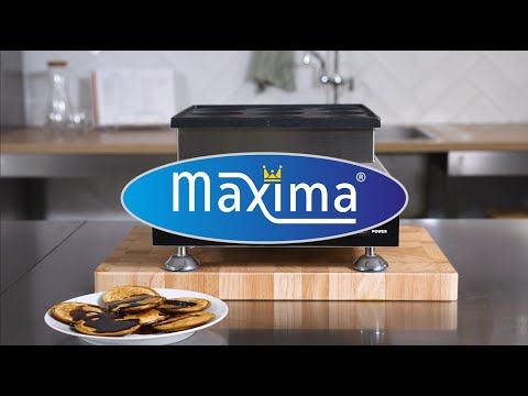 Appareil à crêpes - 9 crêpes - Ø8 cm chacune – Maxima 09374125