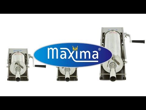 Poussoir à saucisses - 3 L - horizontale - incl 4 tubes de remplissage – Maxima 09300467