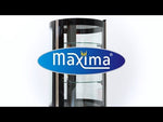 Vitrine à gâteaux - 100 L - 48 cm - ronde – Maxima 09400841