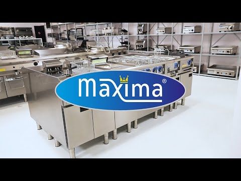 Friteuse - 10 L - 1 panier - avec robinet de vidange - 400V – Maxima 09391640