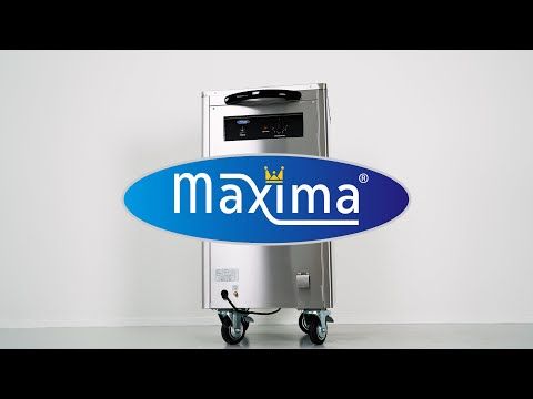 Réchauffeur de plaque - 40 assiettes - jusqu'à Ø30 cm - sur roues – Maxima 09362000