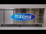 Congélateur de comptoir - 223 cm - 4 portes – Maxima 09400397
