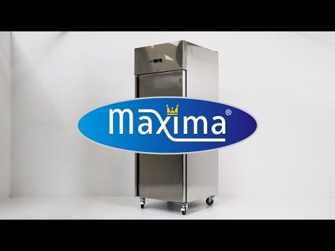 Congélateur - 700 L - 3 étagères réglables (2/1 GN) - sur roulettes - incl étagères – Maxima 09400035