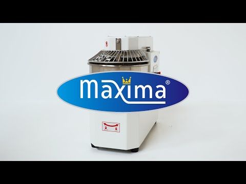 Pétrin à spirale / pétrin à pâte - 30 L - 18 kg de pâte - 2 vitesses - bol amovible – Maxima 09361906
