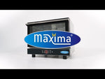 Four combiné - s'adapte à 5 plateaux (1/1 GN / 60 x 40 cm) - affichage numérique - 400V – Maxima 08500204