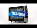 Four combiné - s'adapte à 4 plateaux (1/1 GN / 60 x 40 cm) - affichage numérique - 400V – Maxima 08500208