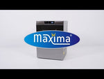 Lave-verre - 35 x 35 cm - avec pompe de rinçage - affichage numérique - 230V – Maxima 09211000