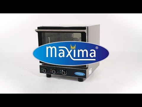 Four combiné - s'adapte à 4 x 2/3 GN plateaux - analogique – Maxima 08500200