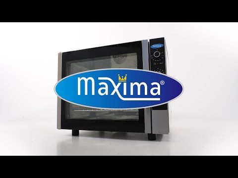 Four combiné - s'adapte à 6 plateaux (1/1 GN / 60 x 40 cm) - analogique - 400V – Maxima 08500206
