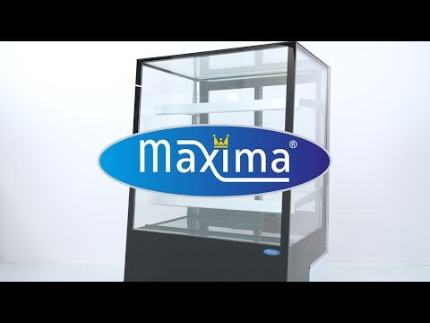 Vitrine à gâteaux - 400 L - 90 cm - sur roues – Maxima 09400842